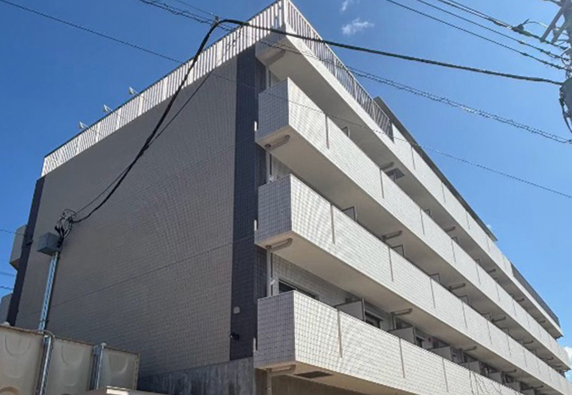成田へのアクセスに便利な社員寮。<br />
設備やセキュリティも充実